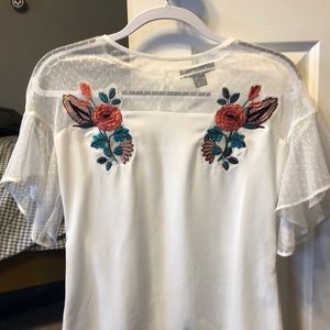 Primark embroidered shirt